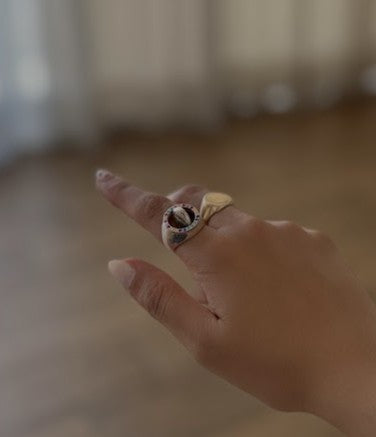 Anillo Atardecer rosita